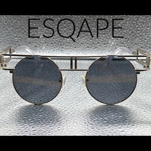ESQAPE Retro Silver Frame Sunglasses‎